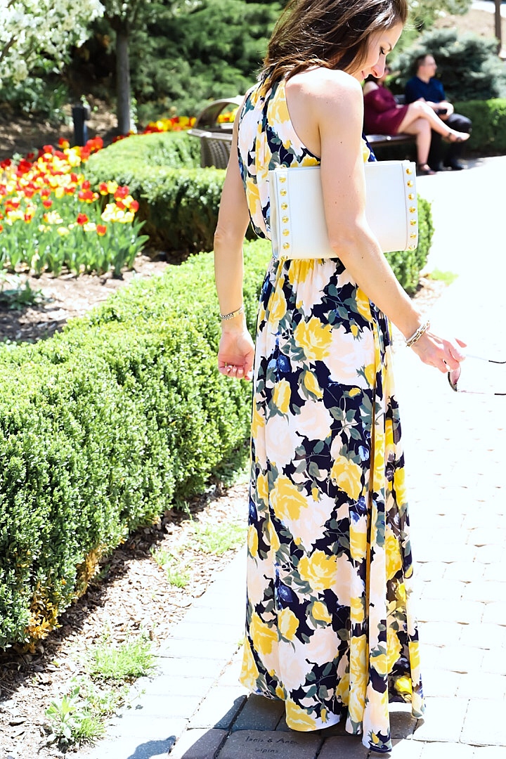 Floral Maxi Dress // Perfect Dress for Weddings // www.tinystampede.com