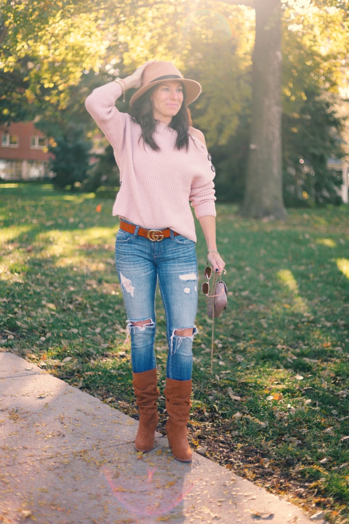 Button Shoulder Sweater | Tiny Stampede